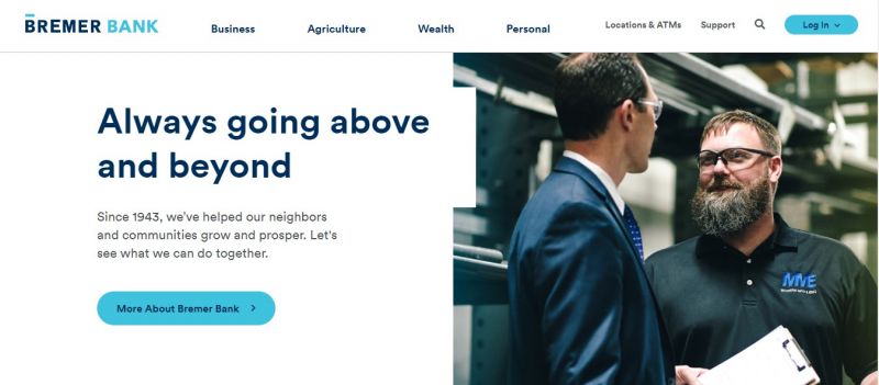 Bremer Bank Homepage