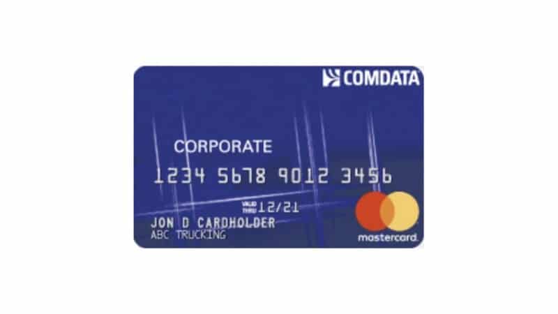 Comdata Cardholder Credit Card